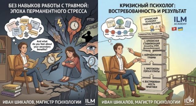 Эпоха перманентного стресса: Почему психолог без навыков работы с травмой теряет клиентов