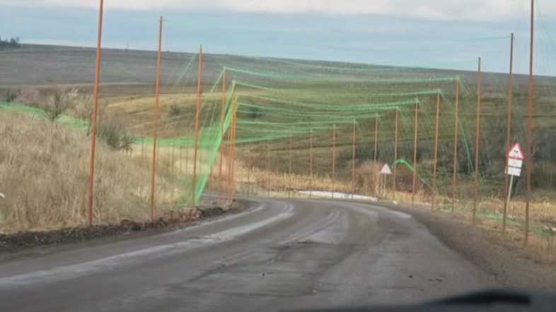 На Донеччині облаштовують додатковий антидроновий захист на дорогах