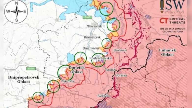 ЗСУ просунулися під Костянтинівкою та Дружківкою - ISW