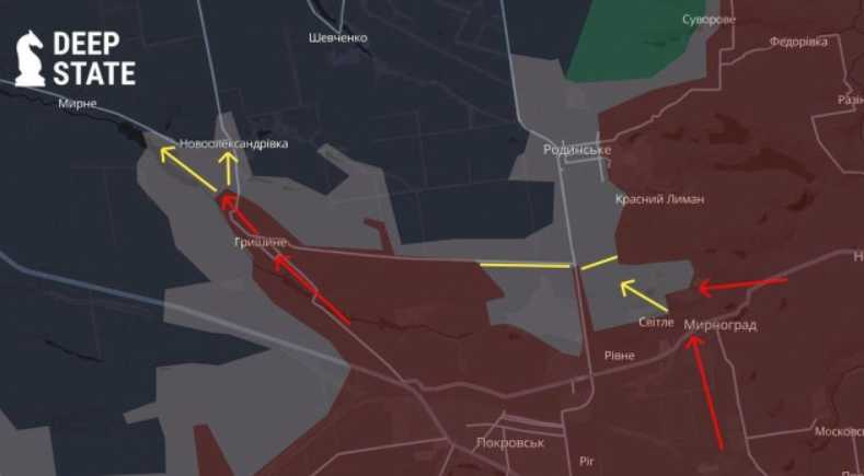 Російські дрони контролюють 20 км від Мирнограда: логістика ЗСУ під загрозою