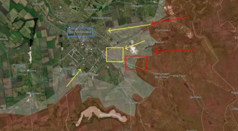 Ворог намагається просочитися до Костянтинівки дрібними групами піхоти