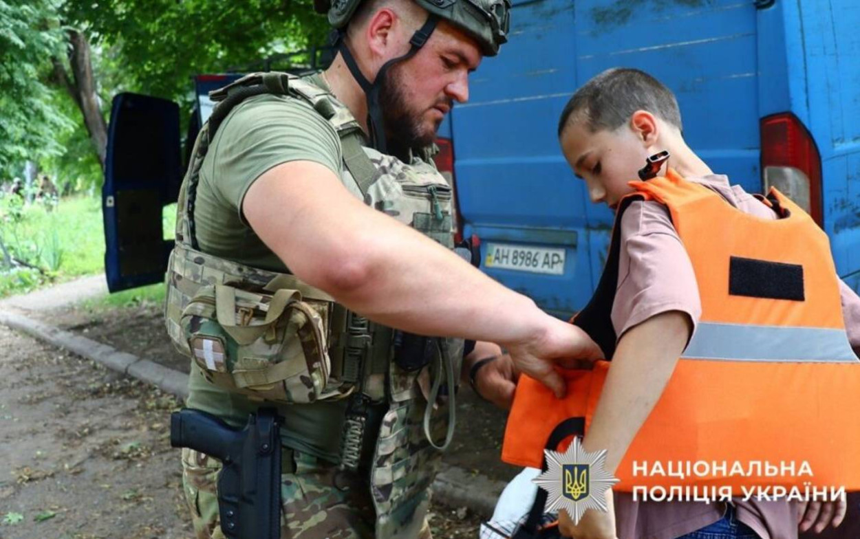 В Краматорской общине расширили зону обязательной эвакуации детей