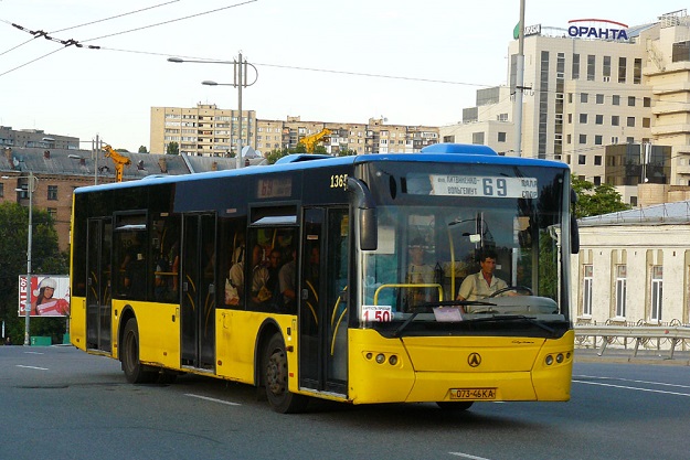 В Мариуполь завезли новые автобусы (фото)
